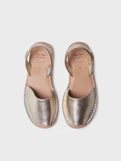 ALAIOR-P - Women's leather shoe with platform