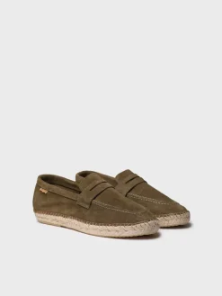 BENET - Men's espadrilles in split leather