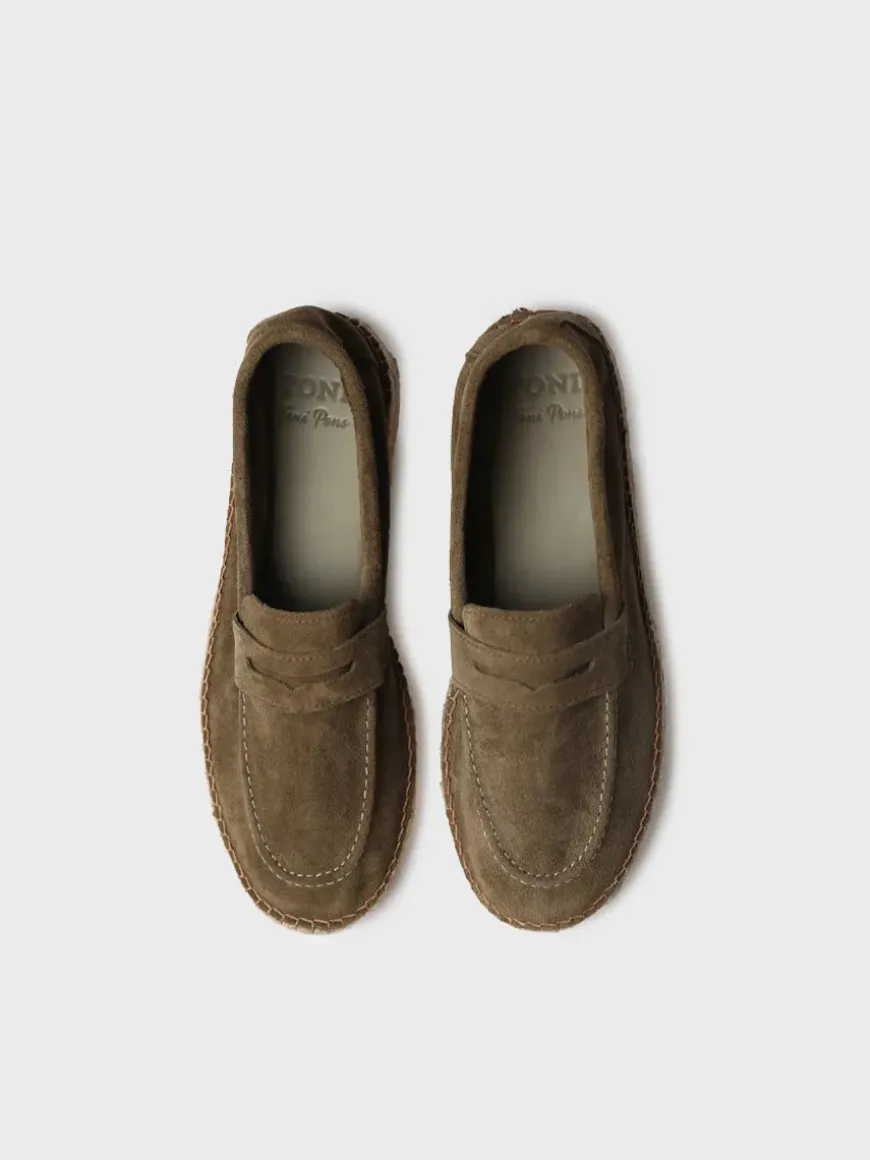 BENET - Men's espadrilles in split leather