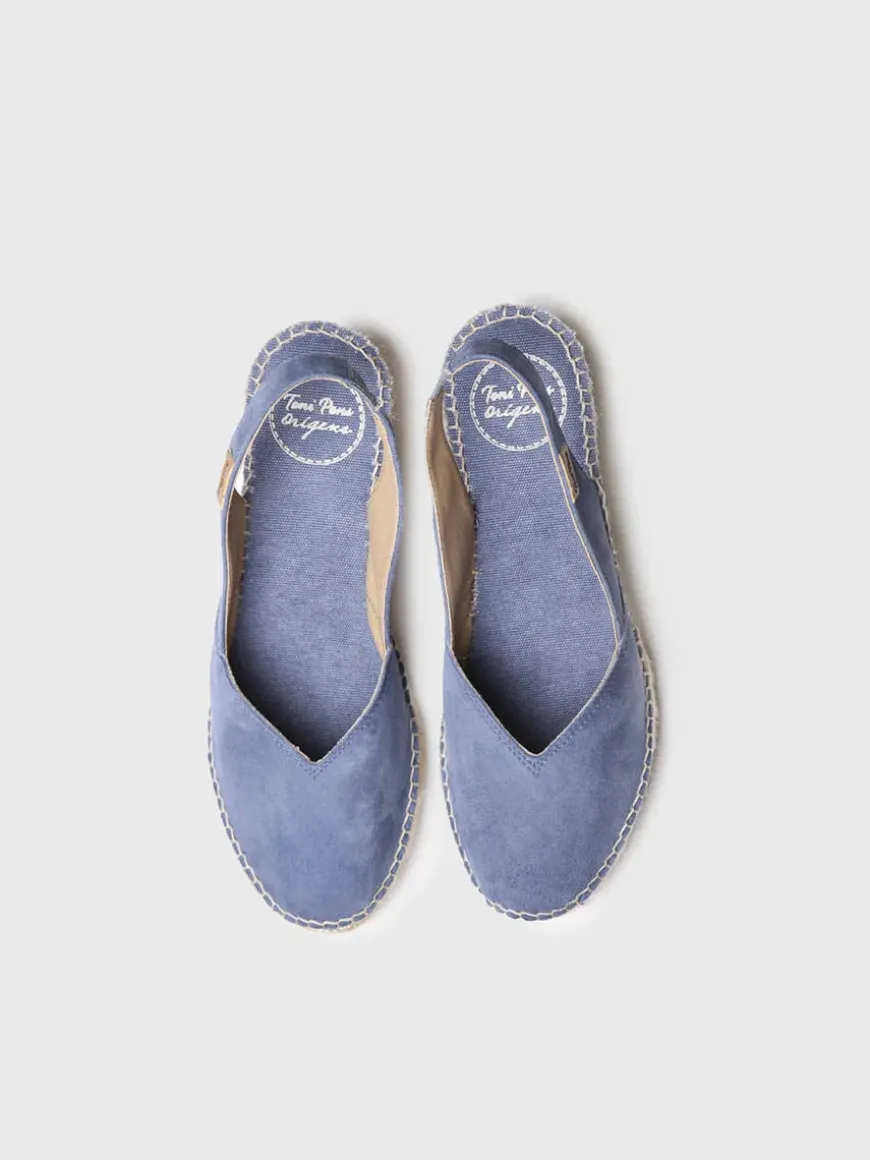 BETTY-A - Women's closed wedge espadrilles in suede