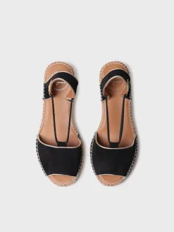 BILDA - Women's suede wedge espadrilles