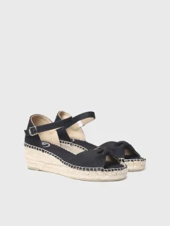 BILMA-L - Espadrilles with lace-up wedge