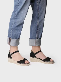 BILMA-L - Espadrilles with lace-up wedge