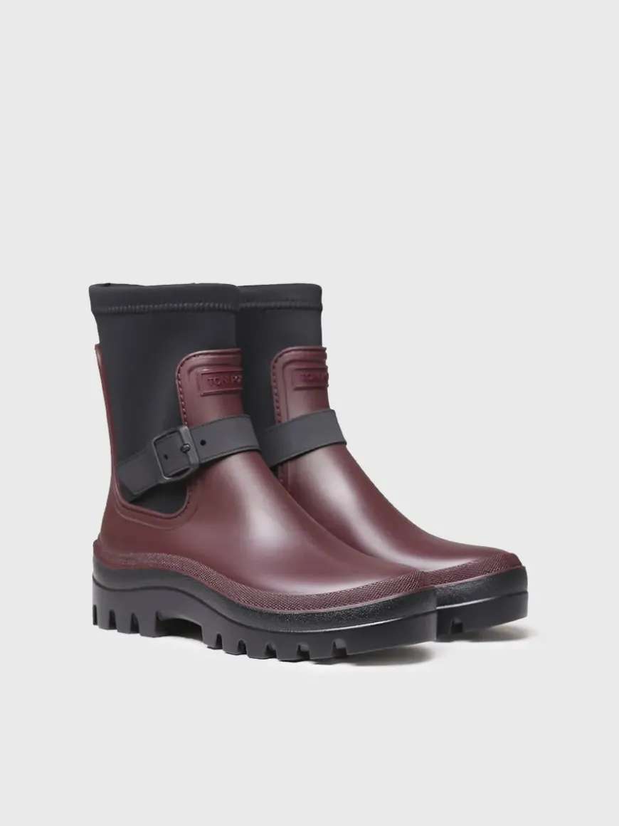 CANBY - Women's rain boot with buckle
