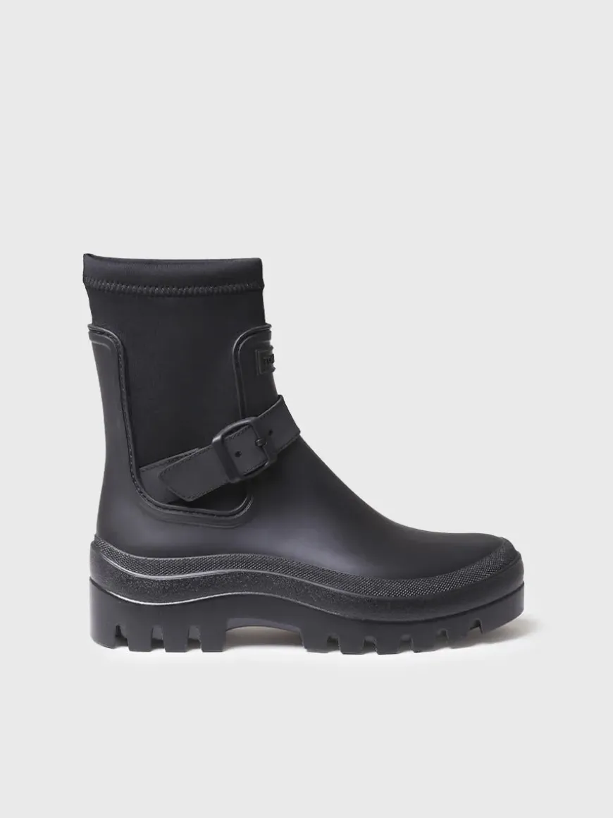 CANBY - Women's rain boot with buckle
