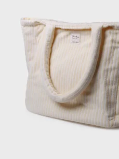 CARIOCA - Women's shopper bag in striped towel-like fabric