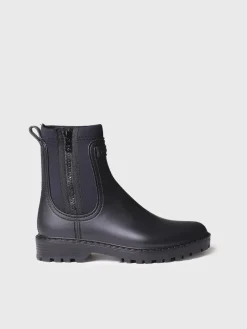CLAIS - Women's Neoprene and Rubber rain Ankle boot