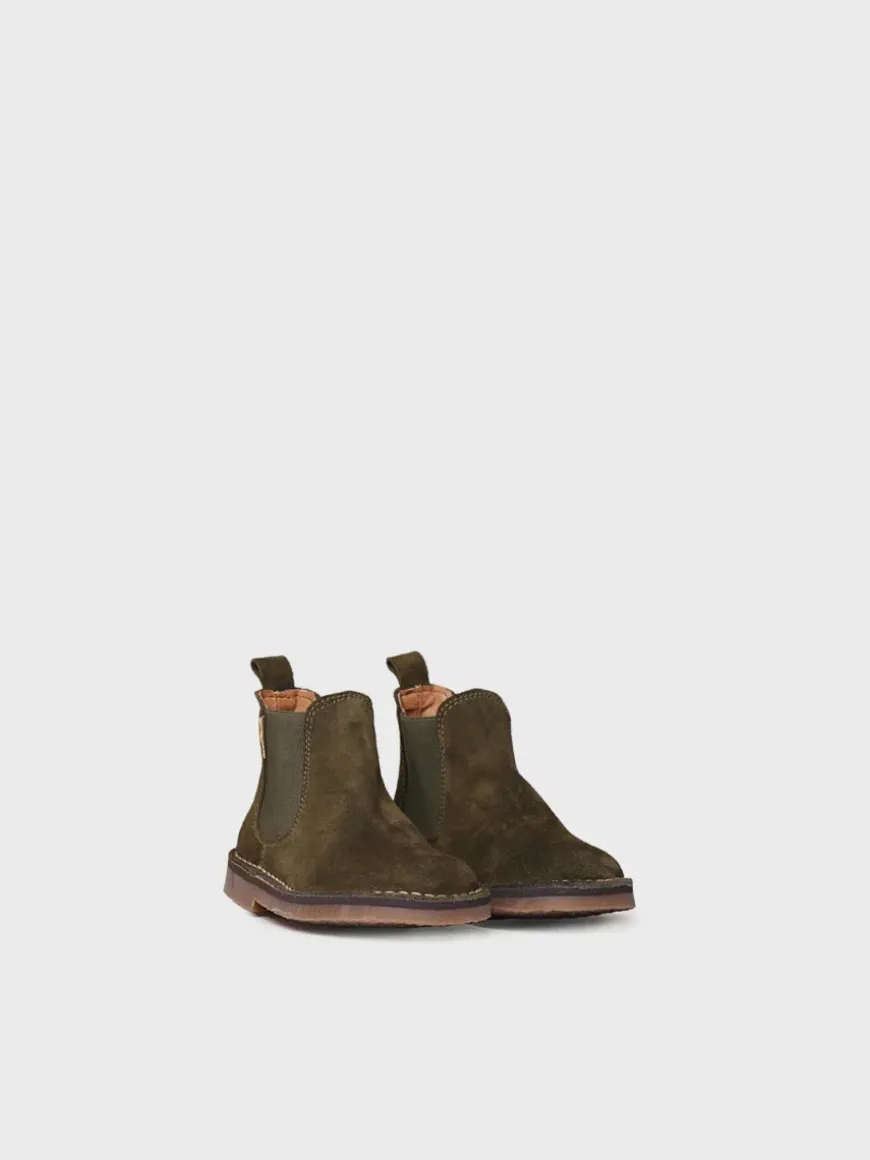 CORA-SY - Chelsea Boot for Kids in Suede