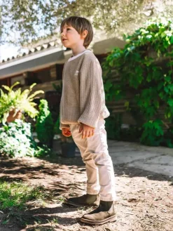 CORA-SY - Chelsea Boot for Kids in Suede