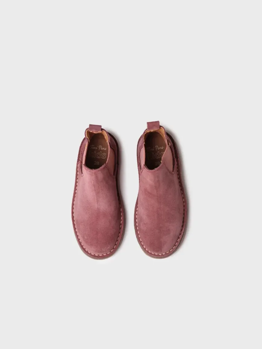 CORA-SY - Chelsea Boot for Kids in Suede