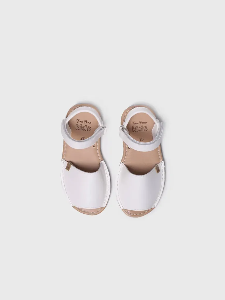 COVA-SA - Children's shoe in leather with velcro closure