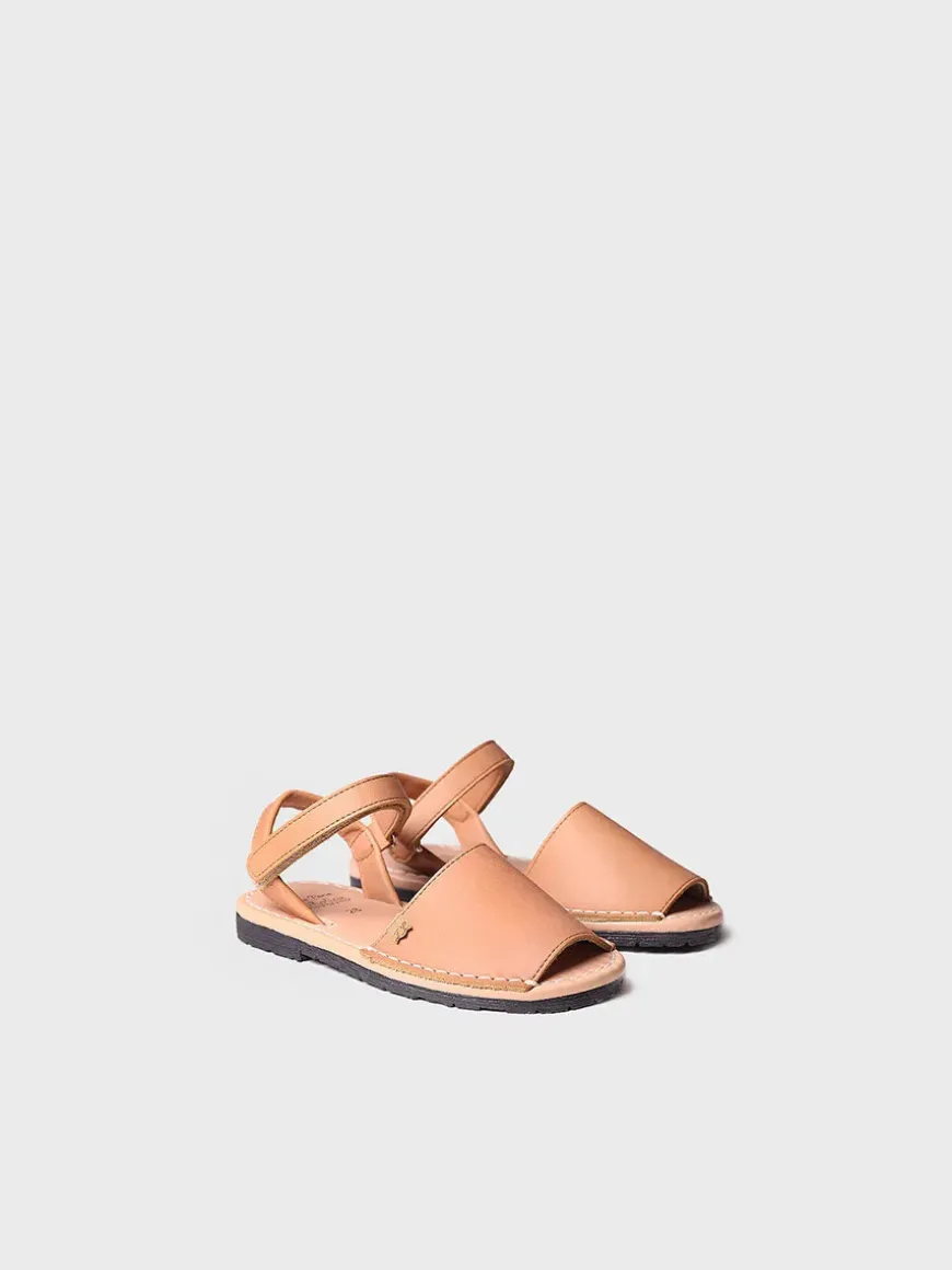 COVA-SA - Children's shoe in leather with velcro closure