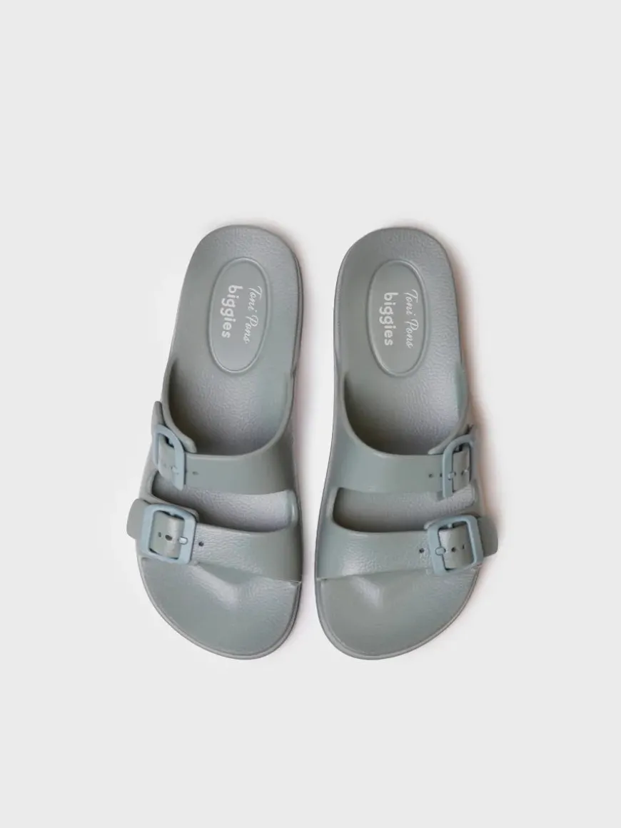 CRETA - Waterproof rubber sandal for women