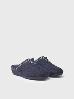 CUNIT-FR - Women's clog-style shoe made from recycled felt
