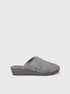 CUNIT-FR - Women's clog-style shoe made from recycled felt