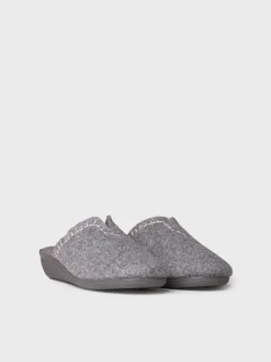 CUNIT-FR - Women's clog-style shoe made from recycled felt