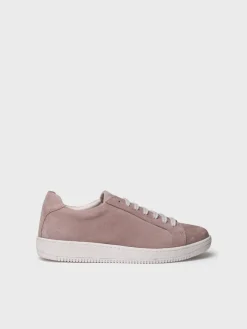 DALMAU - Men's nubuck leather trainer with laces