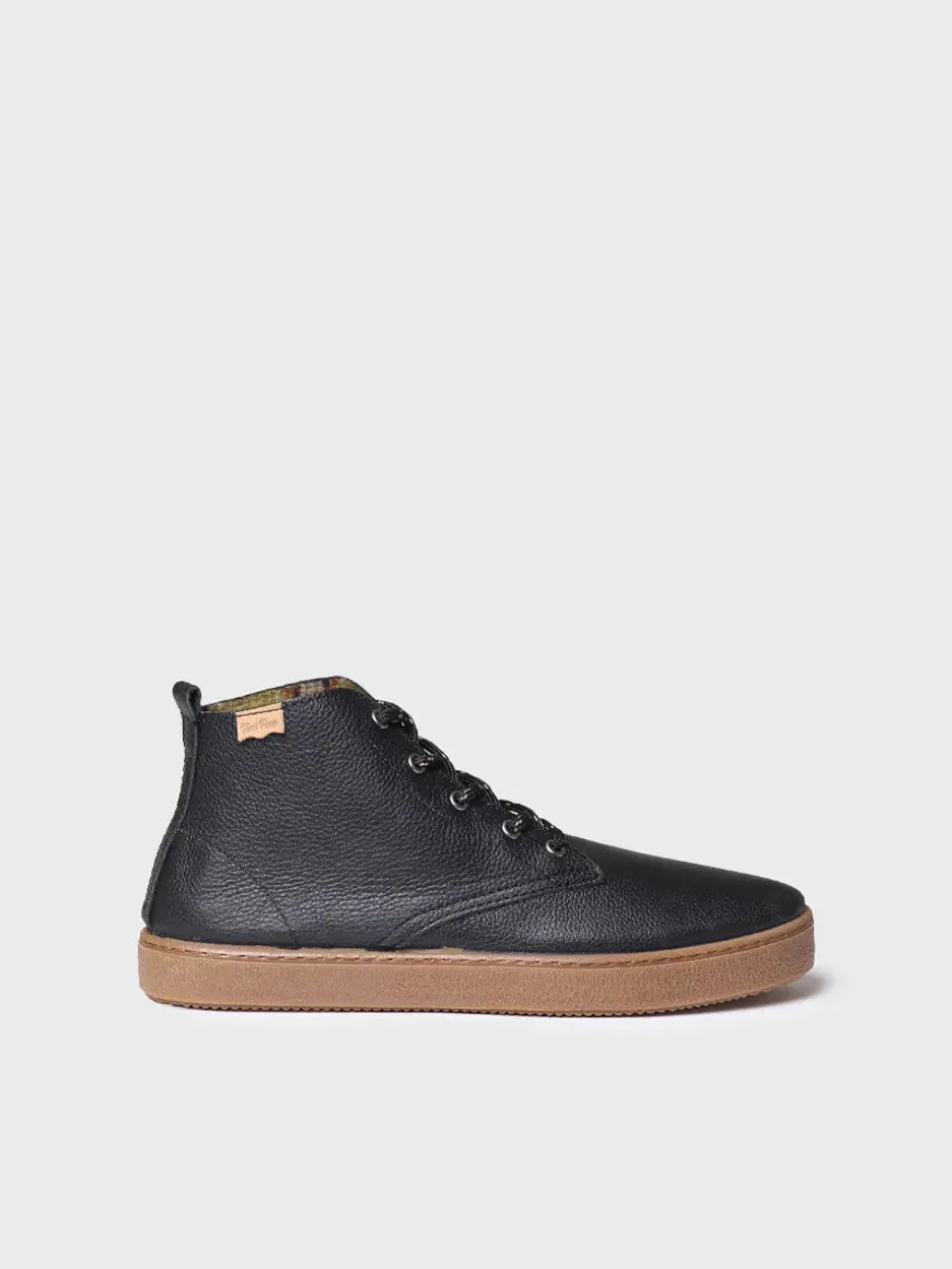 DALTON-PO - Men's Lace-up leather Ankle boots