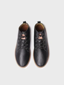 DALTON-PO - Men's Lace-up leather Ankle boots