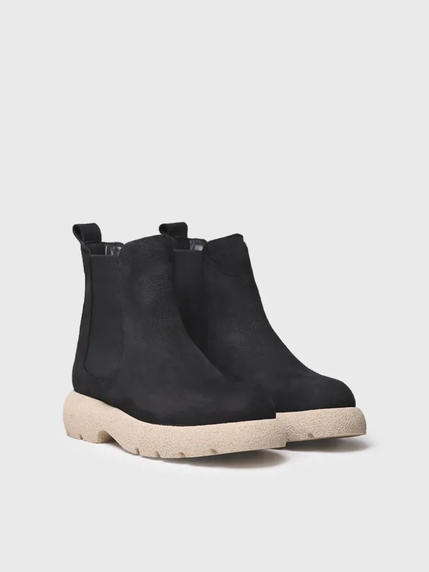 DAVINIA - Suede leather boot for women