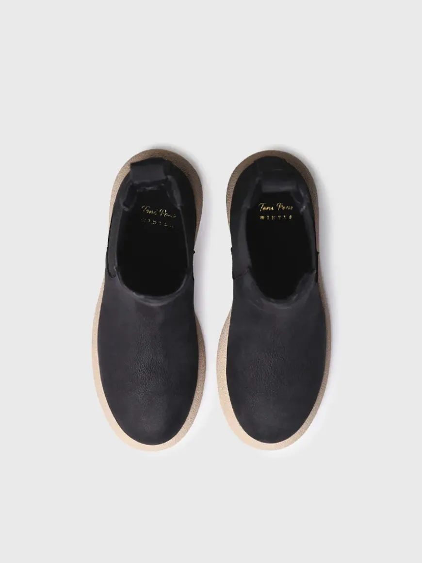 DAVINIA - Suede leather boot for women