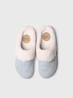DELI-BF - Women's Slippers in felt and Sheepskin