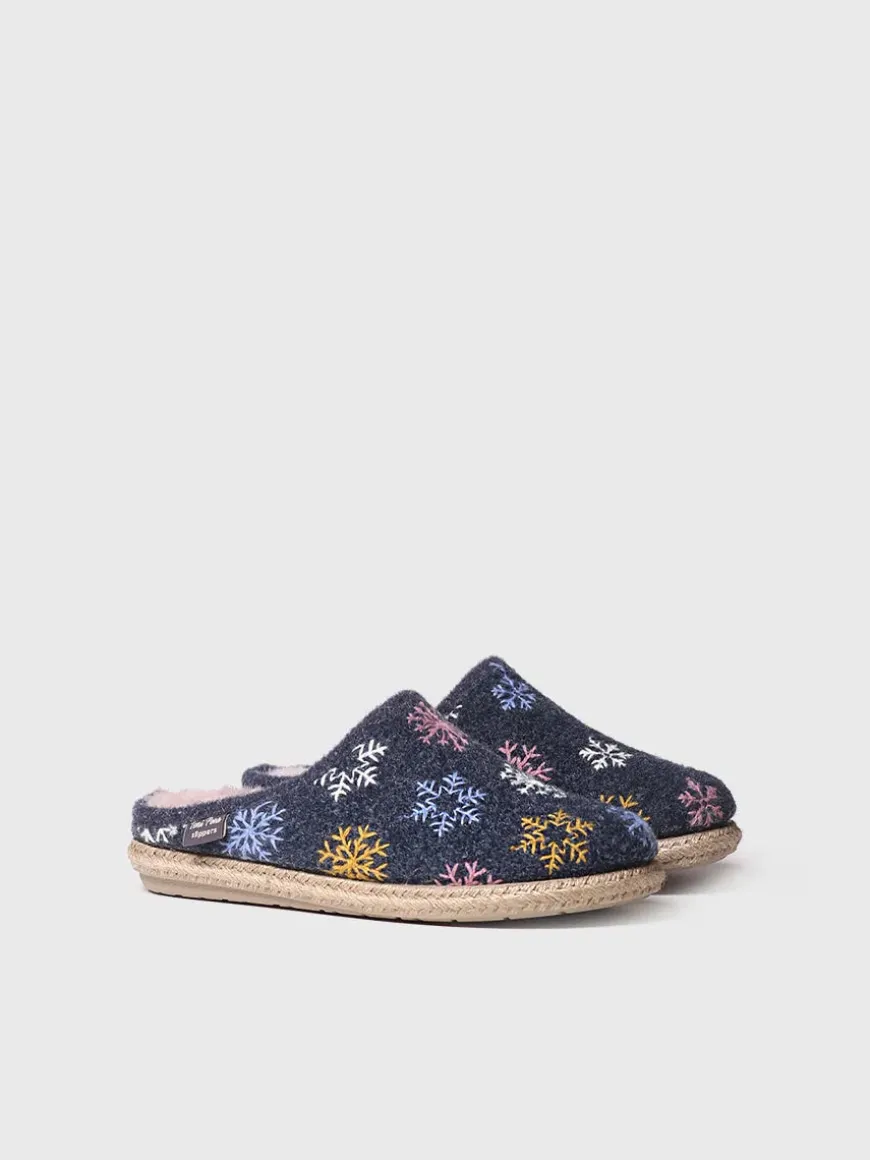 DELI-CP - Women's Slippers in felt