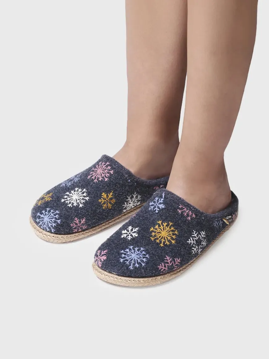 DELI-CP - Women's Slippers in felt