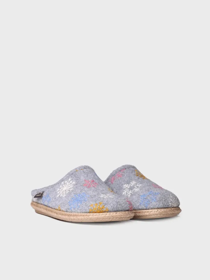 DELI-CP - Women's Slippers in felt