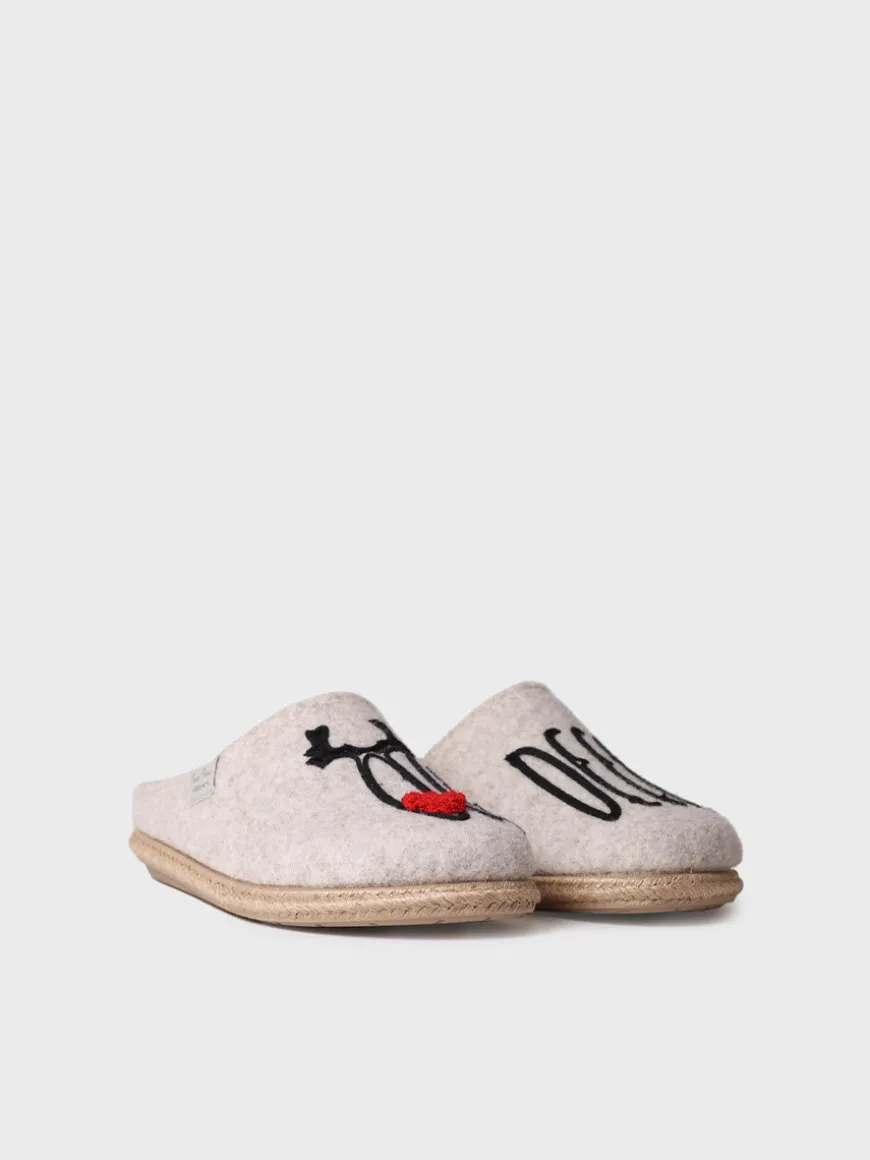 DELI-DR - Women's felt slippers