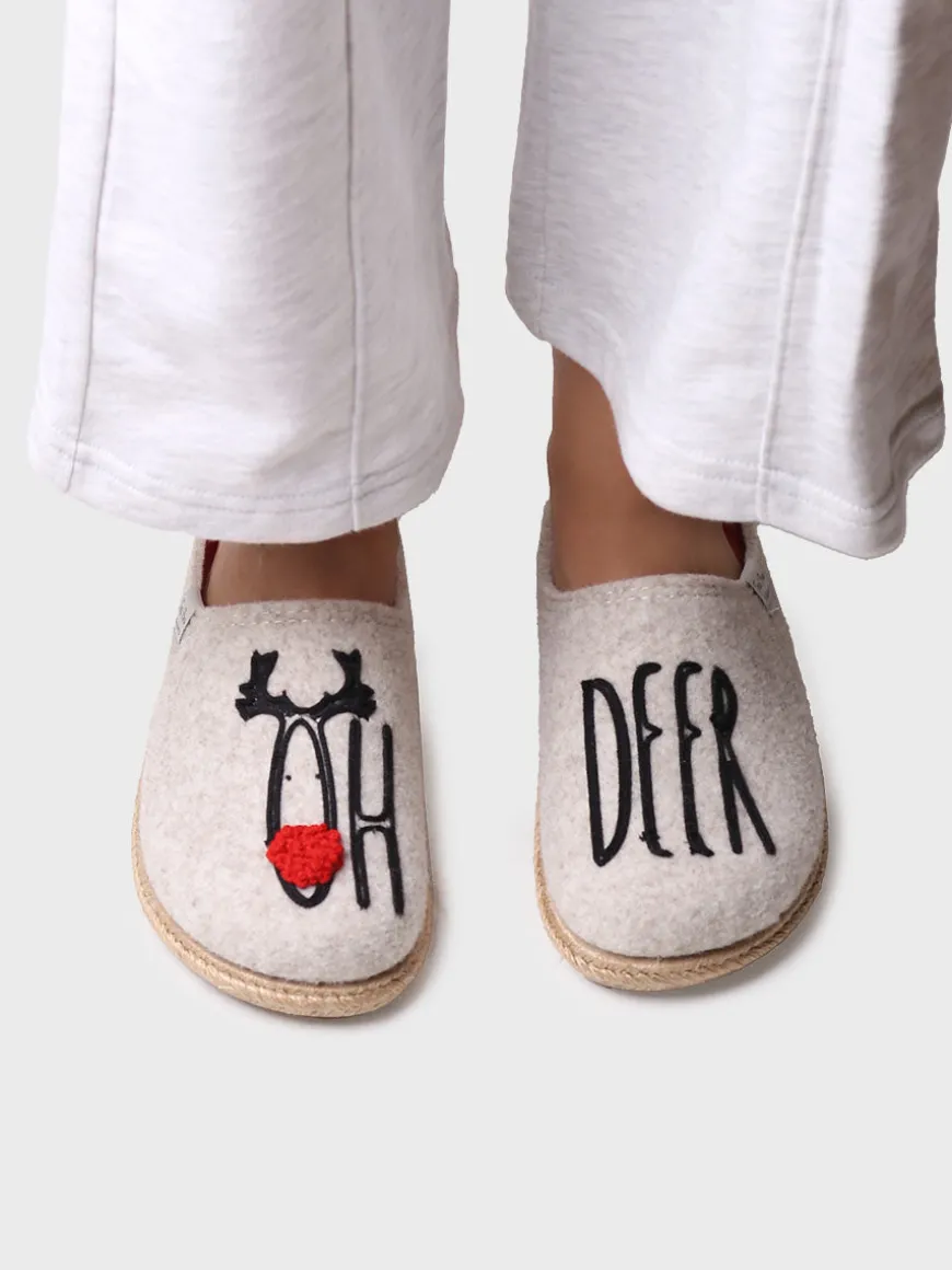 DELI-DR - Women's felt slippers