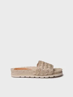 DELTA-PH - Open women's sandal in jute