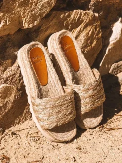 DELTA-PH - Open women's sandal in jute