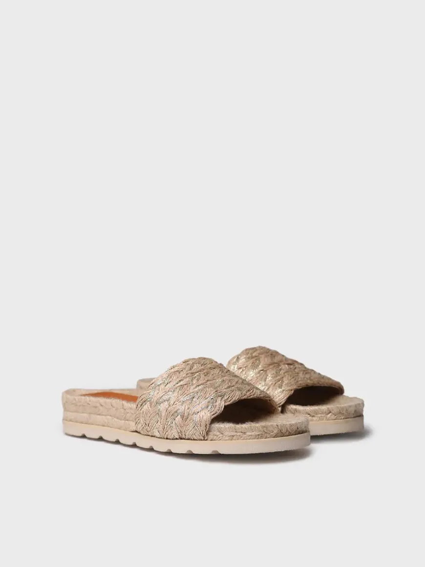 DELTA-PH - Open women's sandal in jute