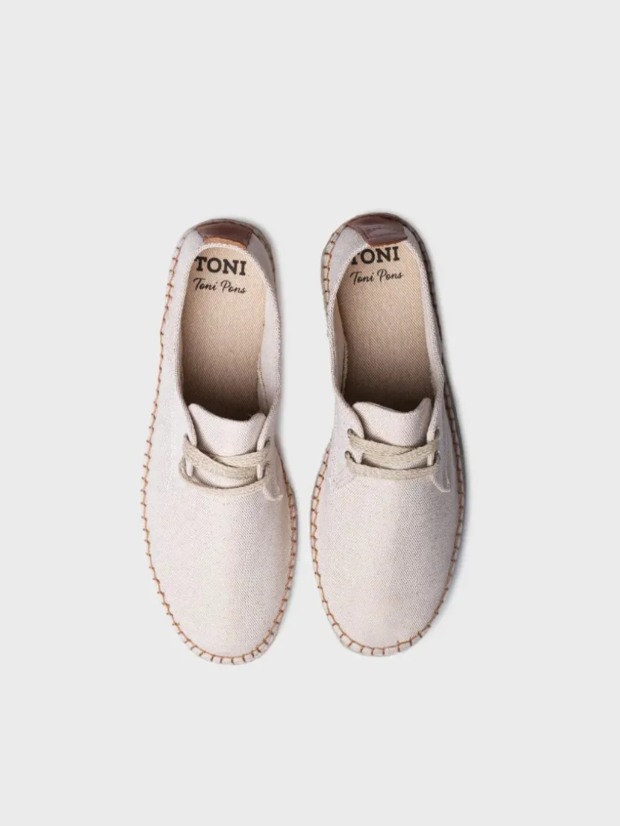 DIXON - Men's espadrilles with laces