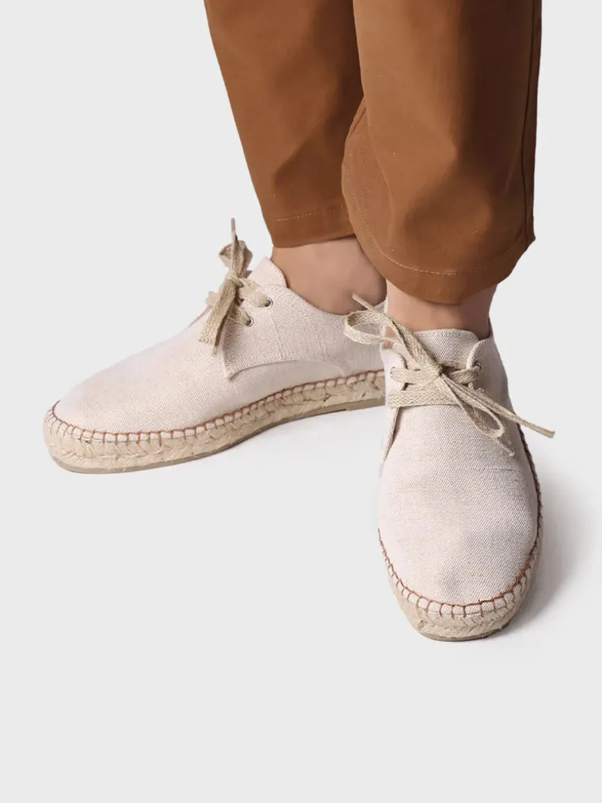 DIXON - Men's espadrilles with laces