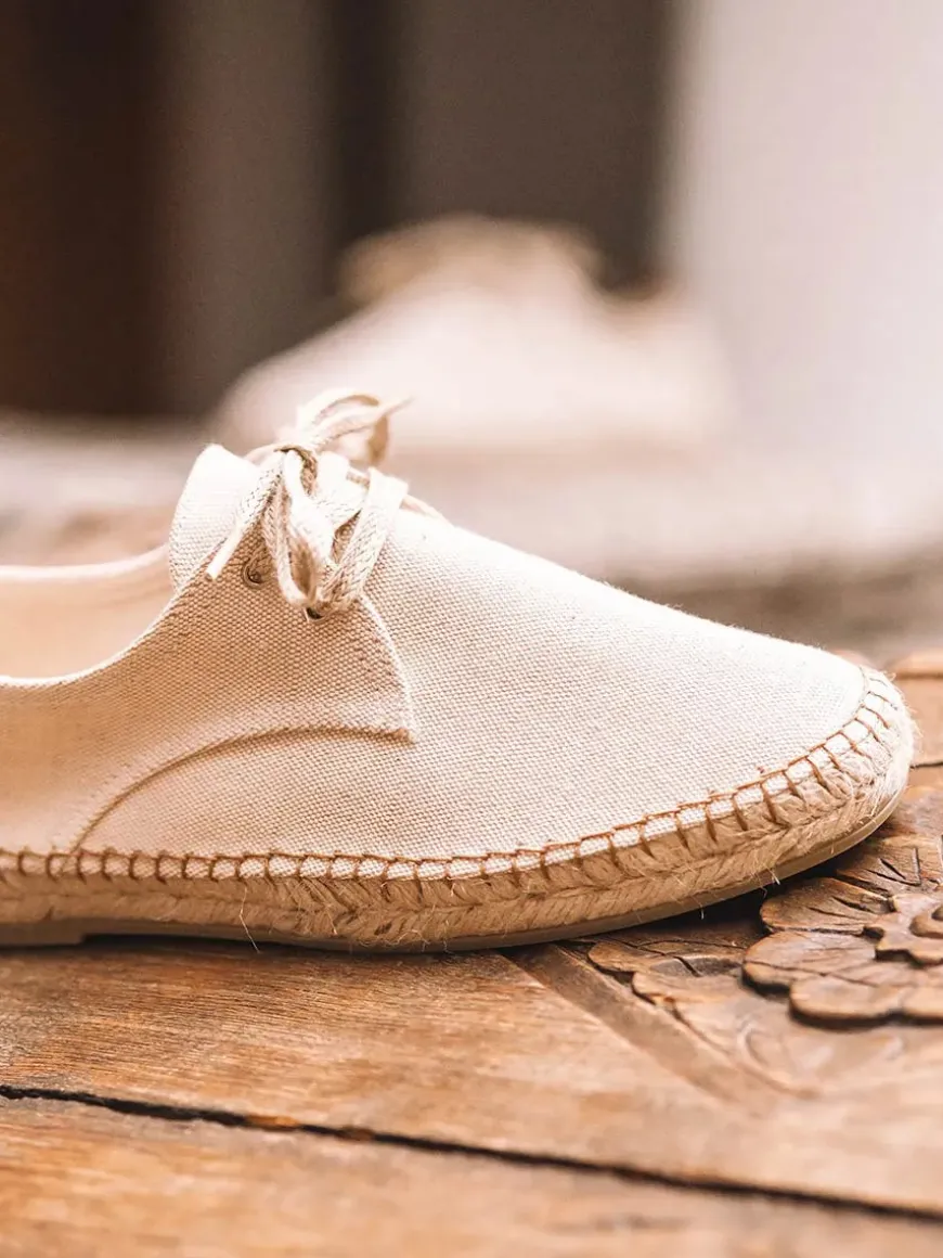 DIXON - Men's espadrilles with laces