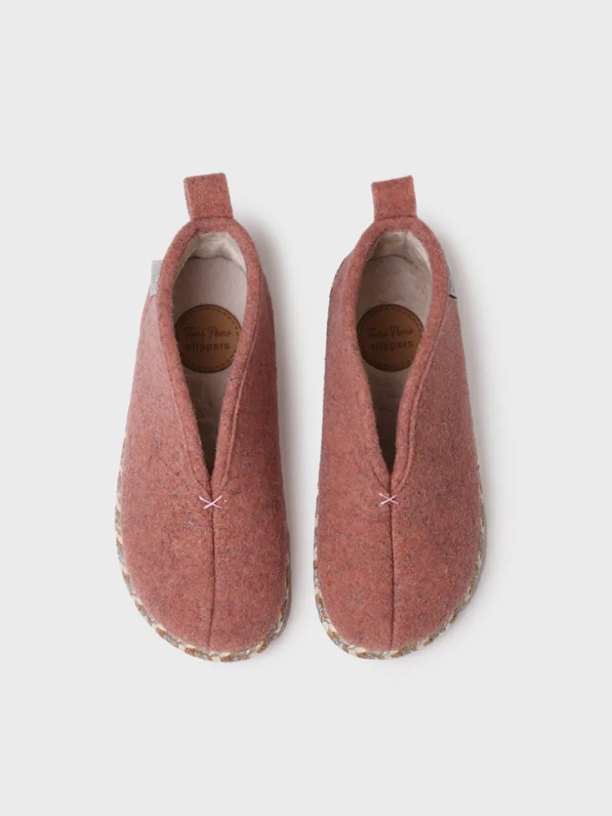 DORIA-FP - Women's slipper in felt