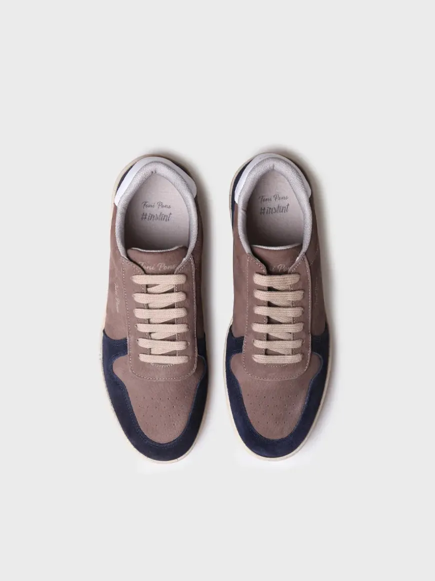 DUBLIN - Suede sneakers for men