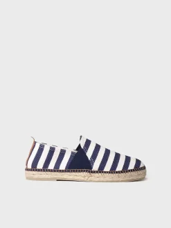 DUSTIN - Men's espadrilles in striped fabric
