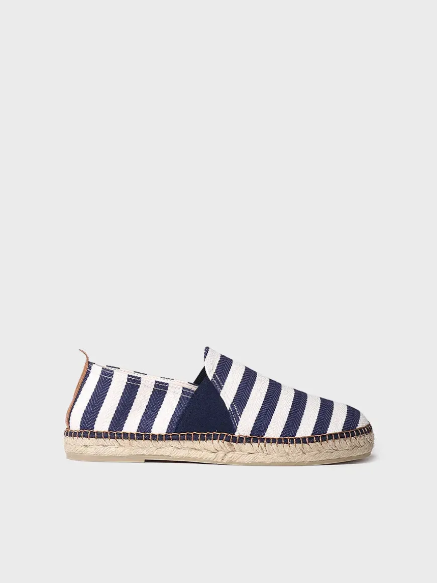 DUSTIN - Men's espadrilles in striped fabric