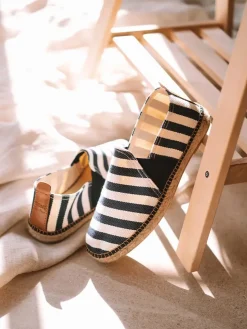DUSTIN - Men's espadrilles in striped fabric