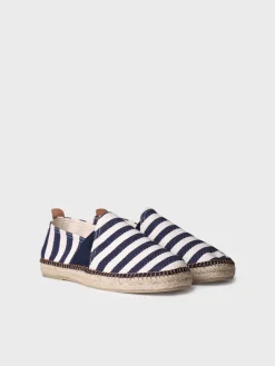 DUSTIN - Men's espadrilles in striped fabric