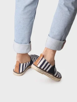 DUSTIN - Men's espadrilles in striped fabric