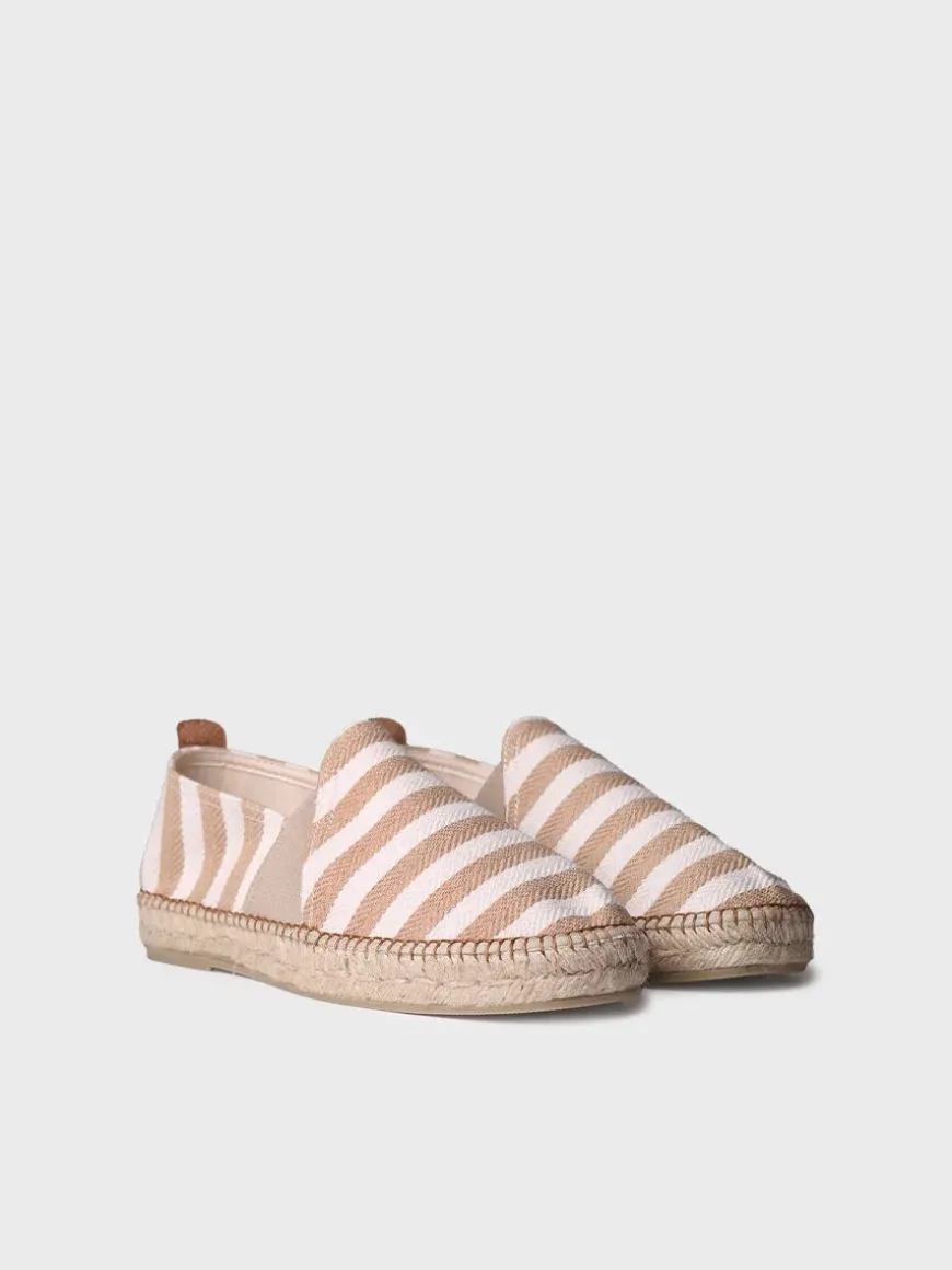 DUSTIN - Men's espadrilles in striped fabric
