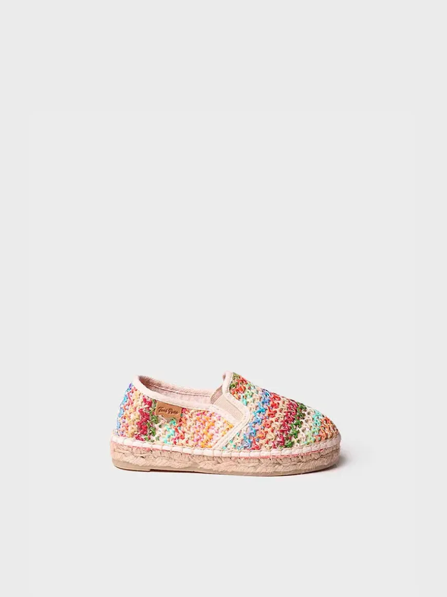 EFES-NZ - Espadrille in raffia for boys
