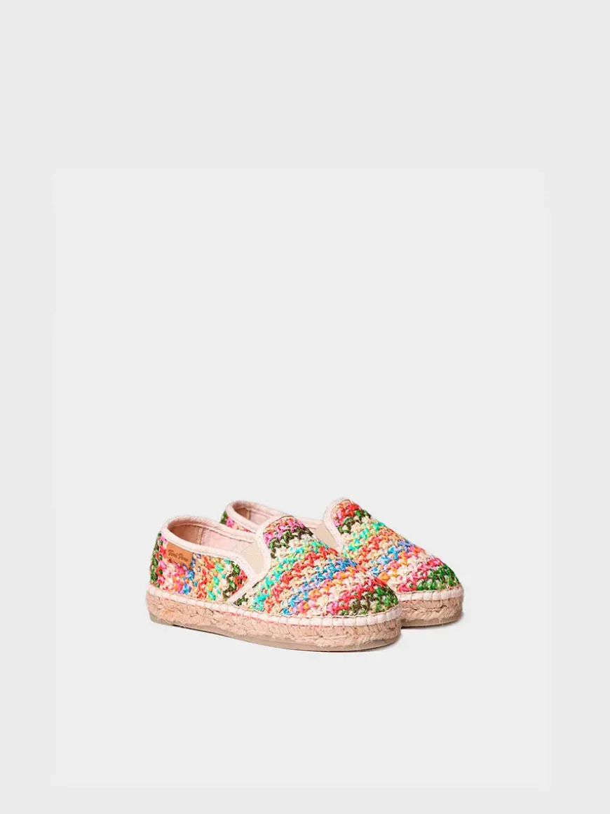 EFES-NZ - Espadrille in raffia for boys