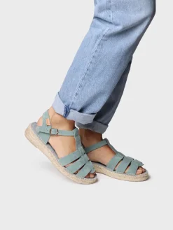 ELENA - Women's suede fisherman sandal