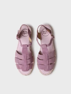 ELENA - Women's suede fisherman sandal