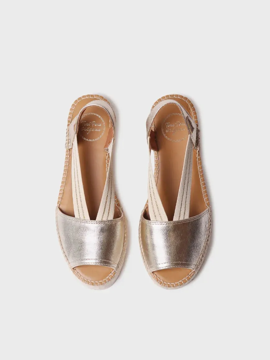 ESTEL-SW - Jute platform sandal for women